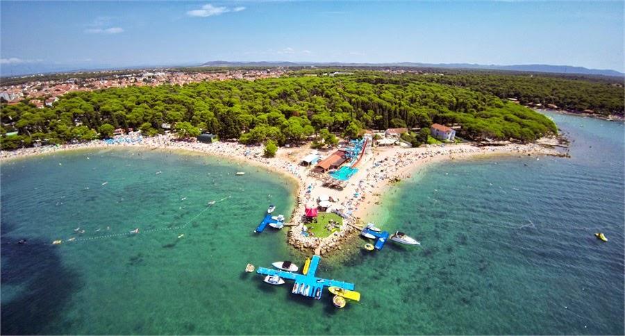 Blue City Apartment'S Repic Biograd Na Moru Eksteriør billede