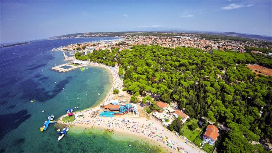 Blue City Apartment'S Repic Biograd Na Moru Eksteriør billede
